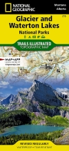 Nat Geo Glacier Trail Map