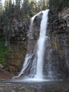 Virginia Falls, Glacier National Park, Montana