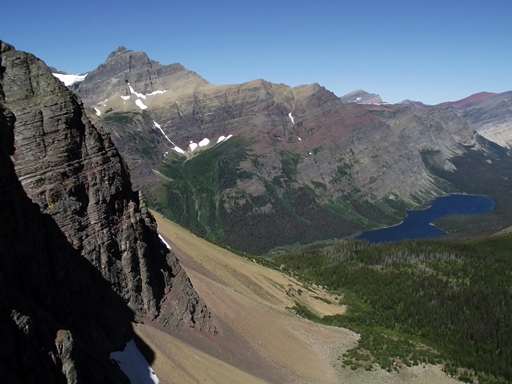 Views from near the Ptarmigan Tunnel, Glacier National Park, Montana