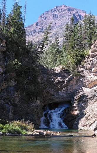 Running Eagle Falls