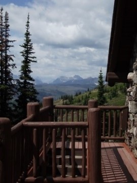 Granite Park Chalet view