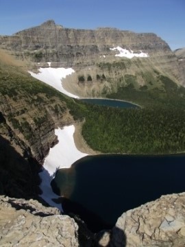 Pitamakan Lake from Pitamakan Pass